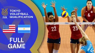 USA🇺🇸 vs. ARG🇦🇷 - Women’s OQT 2019 - Full Match