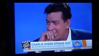 charlie sheen speaks out about being hiv positive on the today show 11-17-15