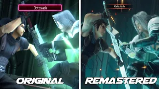 Final Fantasy VII: Reunion - Zack vs Sephiroth Full Fight Comparison (Original vs Remastered) [4k]