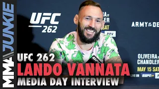 Lando Vannata explains drop to featherweight division | UFC 262 media day