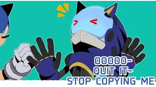 STOP COPYING ME! SONIC PRIME COMIC DUB SPOILER WARNING!