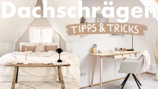 Tipps für Dachschrägen | so richtest du dein Zimmer mit Dachschräge richtig ein