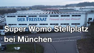 🇩🇪 Der Freistaat - Super Wohnmobil Stellplatz nahe München | Trips und Tipps # 59