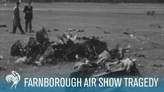 The Farnborough Air Show Tragedy on Film (1952) | British Pathé