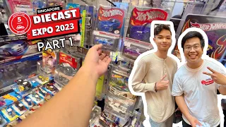 (PART 1) HOT WHEELS VLOG! Singapore Diecast Expo 2023