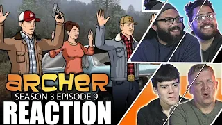 Archer 3x9 REACTION!! | "Bloody Ferlin"