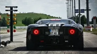 GEIGER Ford GT Hard Accelerating in Knokke!