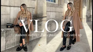 AUTUMN OUTFITS, PACKING FOR PARIS & LIFE CATCH UP | VLOG | Freya Killin