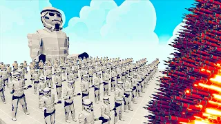 100x STAR WARS STORMTROOPER + 1x GIANT vs EVERY GODS - Totally Accurate Battle Simulator TABS