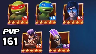 TMNT Legends PVP 161 (Raphael Legend, Leonardo Legend, Hun, Bebop, Zeck)