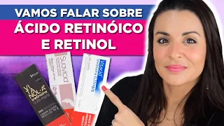 ÁCIDO RETINÓICO, RETINOL para MANCHAS e MELASMA | Como usar? Qual Usar?