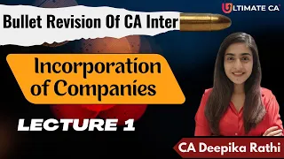 Bullet Revisions Chapter 2 | Lec 1 |  Companies Act | CA Inter Nov 23 Attempt