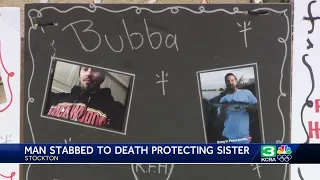 Brother dies saving his sister's life from Stockton intruder