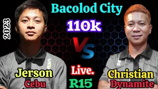 Christian Dynamite 🆚 Jerson Cebu.. R15.. 110k Bet.. Bakbakan sa Bacolod City.. Talpakan nA🔥👊