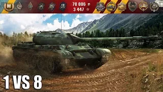 Танк Т-54 медаль Колобанова, 11 фрагов 🌟🌟🌟 карта Топь World of Tanks лучший бой