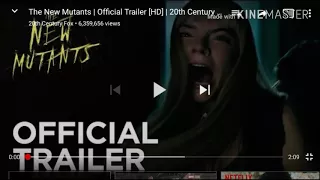 The new mutants trailer reaction