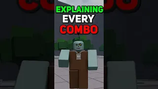 The BEST COMBOS in The Strongest Battlegrounds ROBLOX #shorts