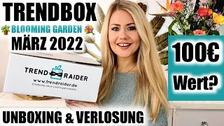 TRENDRAIDER BOX März 2022 | Unboxing & Verlosung einer Trendbox