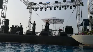 #2маши, "Мы выбираем ",  живой звук. Saadiyat beach club Abu dhabi