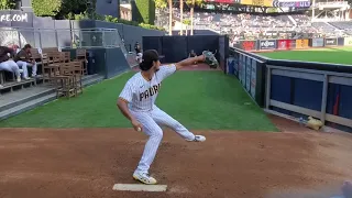 Yu Darvish @yudarvish Bullpen- Petco Park July 8, 2021