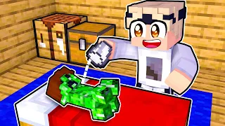 ICH MORPHE MICH IN EIN CREEPER?! (Minecraft)