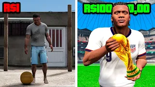 R$0 PARA JOGADOR DE FUTEBOL NO GTA 5 - O FILME