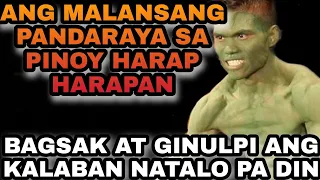 PINOY DINAYA BAGSAK at BUGBUG KALABAN GINULPI NATALO PA | ANG PANDARAYA na MALALA sa PINOY BOXER