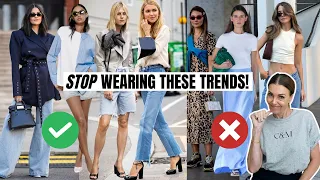 Fashion Trends To Avoid If You’re Over 50 & What To Wear Instead | 2024 Fashion Trends