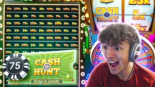 INSANE $10,000+ WIN ON CASH HUNT 5X TOP SLOT! (Crazy Time)