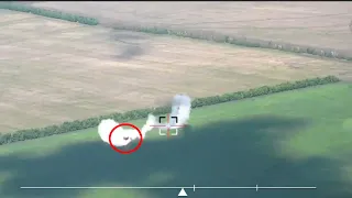 Ukrainian Drone Record Itself Being Target By Tor-M2 SAM! (It Miss!)