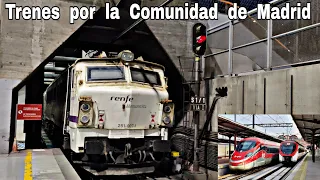 Ferrocarril español ~ Trenes de España : Comunidad de Madrid . TRAINSPOTTER / TRAINSPOTTING 2023