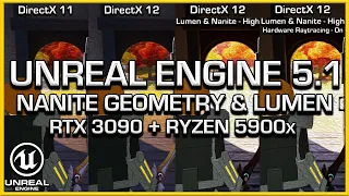 A Look At Unreal Engine 5.1 | Nanite, Lumen & Raytracing Comparison | Fortnite