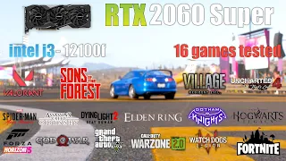 Rtx 2060 Super 8 GB Tested In 16 Games in 2023 (i3-12100f)