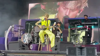 Machine Gun Kelly Euro Tour 2023 Sweden Gröna Lund Avicii - Wake me up cover