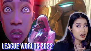 Worlds 2022 Finals Opening Ceremony, Star Walkin', Fire to the Fuse Cinematic Reaction | Lady Rei