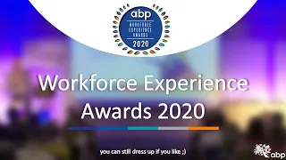ABP Conference 2020: 'Workforce Experience Awards' ceremony