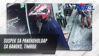 Suspek sa panghoholdap sa bangko, timbog | TV Patrol