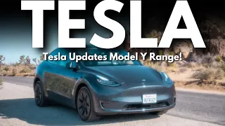 Tesla Updates Model Y Range