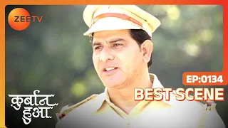 Qurbaan Hua - Best scene - Ep  - 134 - Rajveer Singh, Pratibha Ranta - Zee TV