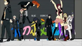 【MAD】Blue Exorcist Opening『Mekakucity Actors』