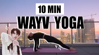 WAYV Inspired Morning Yoga Routine | 10 Min Full Body Stretch For Flexibility + Strength | Mish Choi
