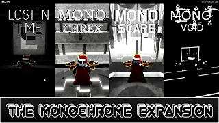 THE MONOCHROME EXPANSION / Lost In Time, Monochrex, MonoScape & Monovoid / Tria.os