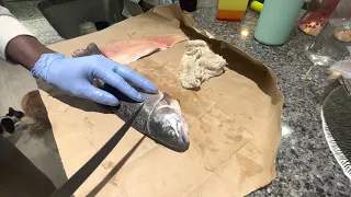 How to fillet a rainbow trout! ( Quick and Easy)