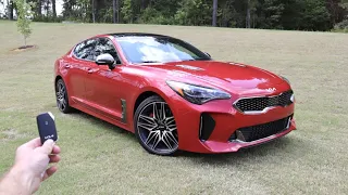 2022 Kia Stinger GT2 RWD: Start Up, Launch Control, Exhaust, POV, Test Drive and Review