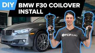 BMW F30 328i xDrive Coilover Install & Replacement DIY -  BMW 3-Series (320xi, 335xi, 328d & more)