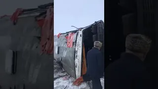 ⚡️ произошла авария  Краснодар-МахачкалаРейсовый автобус опрокинулся сегодня в Ингушетии,