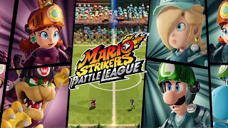 Mario Strikers Battle League - Team Daisy VS Team Rosalina in Jungle Retreat