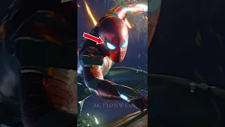 Homecoming suit Hidden Under Ironsuit , thanos stone hidden things #shorts #actionweb