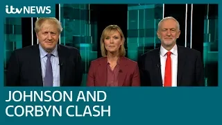 Boris Johnson and Jeremy Corbyn go head-to-head in ITV debate | ITV News