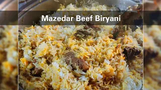 Beef Biryani better than pulao | Beef Biryani banane ka tariqa | biryani recipe | Yummy and Tasty
